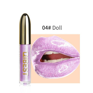 Waterproof Lipgloss Diamond Glitter Liquid Lipstick Lip Gloss Long Lasting Moisturizing Lipstck Lip Makeup Cosmetic Lip Stick