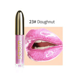 Waterproof Lipgloss Diamond Glitter Liquid Lipstick Lip Gloss Long Lasting Moisturizing Lipstck Lip Makeup Cosmetic Lip Stick